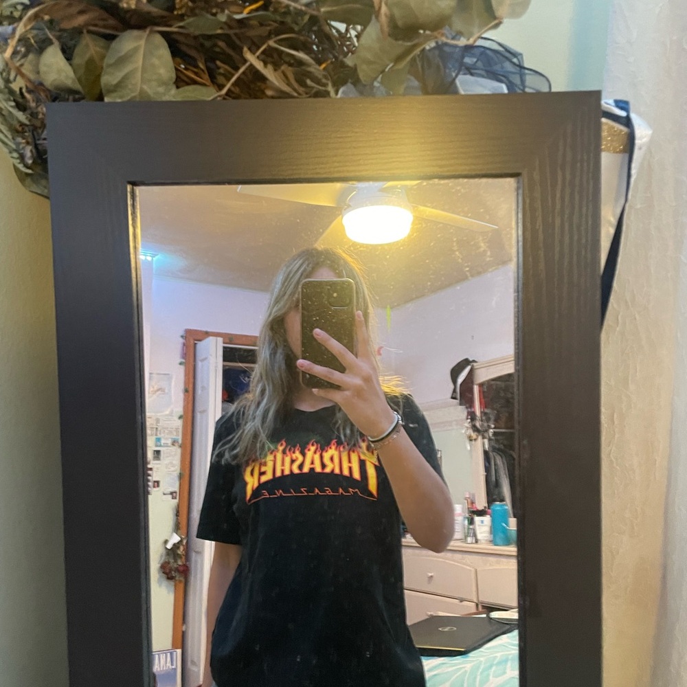 Thrasher Flame Logo Tee
